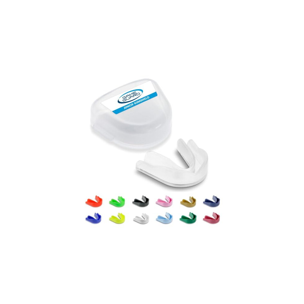 Game Guard Boil & Bite Mouth Guard/Gum Shield Â Mouldable Mouthguard/Gumshields - Junior/Kids/Childrens/Youth - Ce Approved, School Sports, Rugby, Hockey