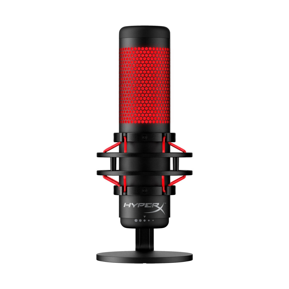QuadCast – Standalone Microphone for streamers, content creators and gamers PC, PS4, and Mac, usb