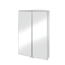 WC766105 Avisio Double Door Stainless Steel Corner Cabinet
