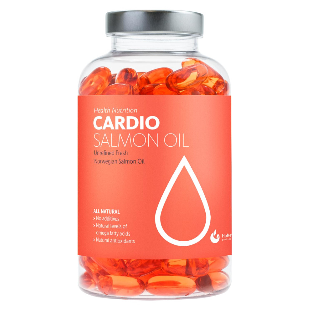 Hofseth Biocare Salmon High Strength Omega 3 6 9 Fish Oil - 1000Mg, Norwegian Oil With Epa, Dha & Dpa, No Burping Or Aftertaste, Omega 3 Fatty Acids Supplement For