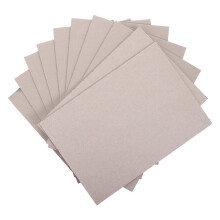 (As show, One size) 10pcs Kids DIY Paperboard Handmade Paperboard Thickened Double Sided Paperboard