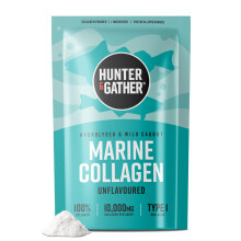 Marine Collagen Powder 300g | Pure Unflavoured Premium Hydrolysed Wild Caught Marine Collagen Peptides Powder for Hair Skin Nails Muscles | Collagen
