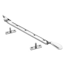 BH03013 Victorian Casement Stay, 250mm (10 inch) - Polished Chrome