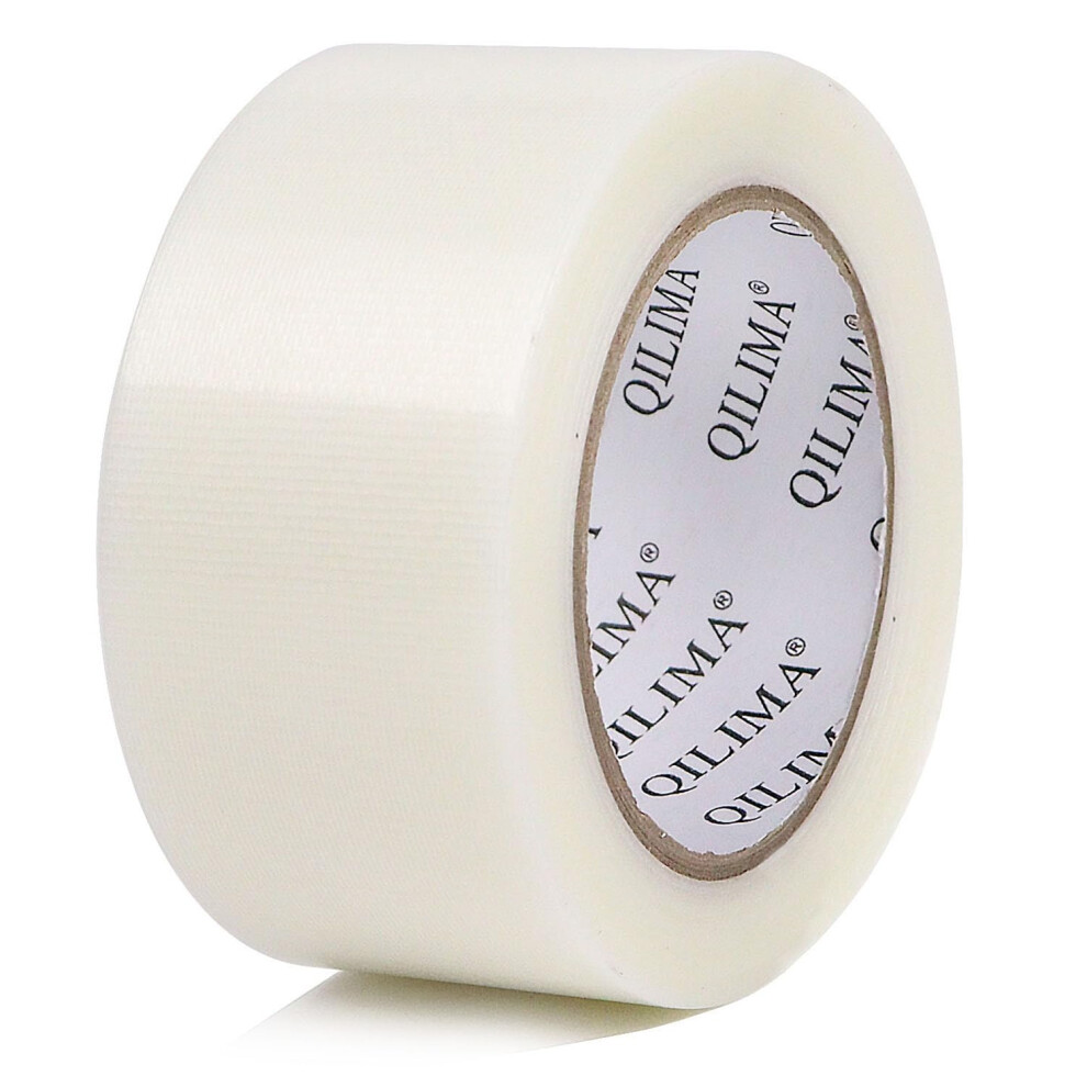 Strong Adhesive Cloth Clear Duct Tape Heavy Duty, Water Resistant Gaffer Tape,Single Sided Duct Tape For Stage Carpet Floor Repairing,Indoor/Outdoor, 732236859496