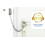 Door handle chain lockable. 9