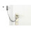 Door handle chain lockable. 2