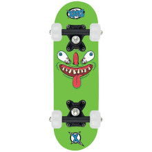 Childs Mini Skateboard - 17 Inch (Green Monster)