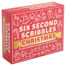 Six Second Scribbles Christmas: The frantically fast and fantastically fun drawing game | A family friendly party game for children, teens and adults