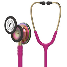 Classic III Monitoring Stethoscope, Rainbow-Finish, Raspberry Tube, 69 cm, 5806
