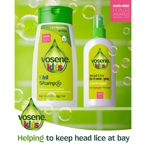Vosene Kids Lice Repellent 3in1 Shampoo 6 pack 2