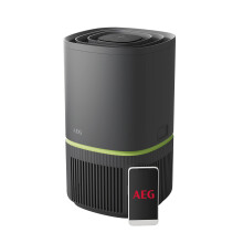 Pure 5000 Compact Air Purifier for Home APO50371DG, Connected 4-stage HEPA Air Filter Cleaner Removing up to 99.5% Airborne Bacteria & Dust, Pet