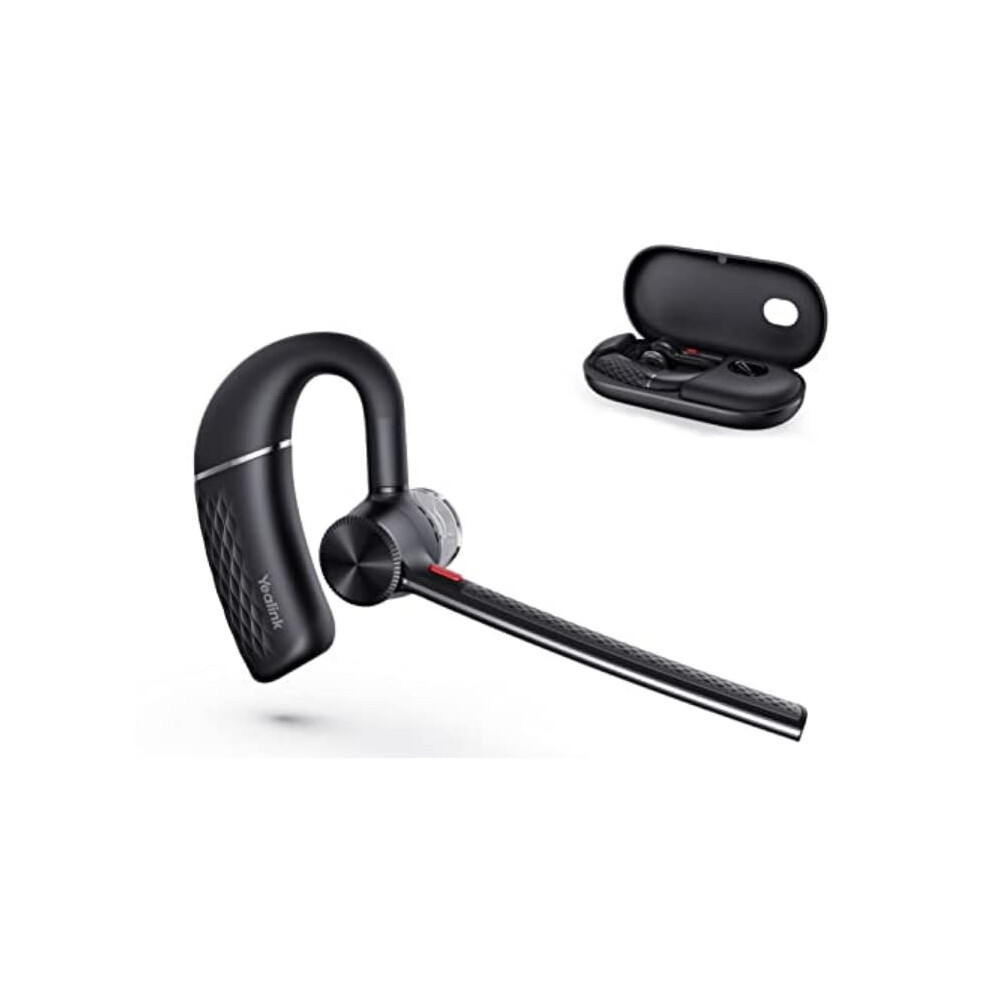 BH71 Bluetooth Earpiece, Wireless Bluetooth Headset,Hands-Free, Noise Canceling Microphone, Lightweight, Work for Cell Phone PC Driving Business