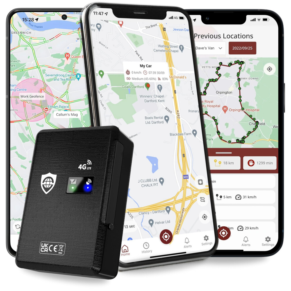 Mag 4G Â Rechargeable Magnetic 4G Lte Gps Tracker, Car, Van, Motorbike, Caravan, Etc. 34-195 Countries, 90 Day Standby, Real Time Tracking And 5065013728124