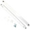 Windows and Door Fully Adjustable Trickle Vent 260mm - 10.4" in White 2