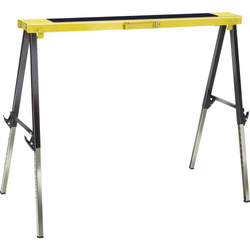 folding work trestle MB 120 KH (work trestle foldable and height adjustable, with carrying handle)