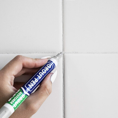 3 X LIGHT GREY Grout Pens for Restoring Tile Grout 2