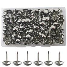 200Pcs Furniture Decorative Tacks Upholstery Tacks Pins Thumb Tack Stud Tacks Push Pins(Silver)