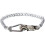 321415 70 cm PVC coated tether chain with panic hook and carab. 1
