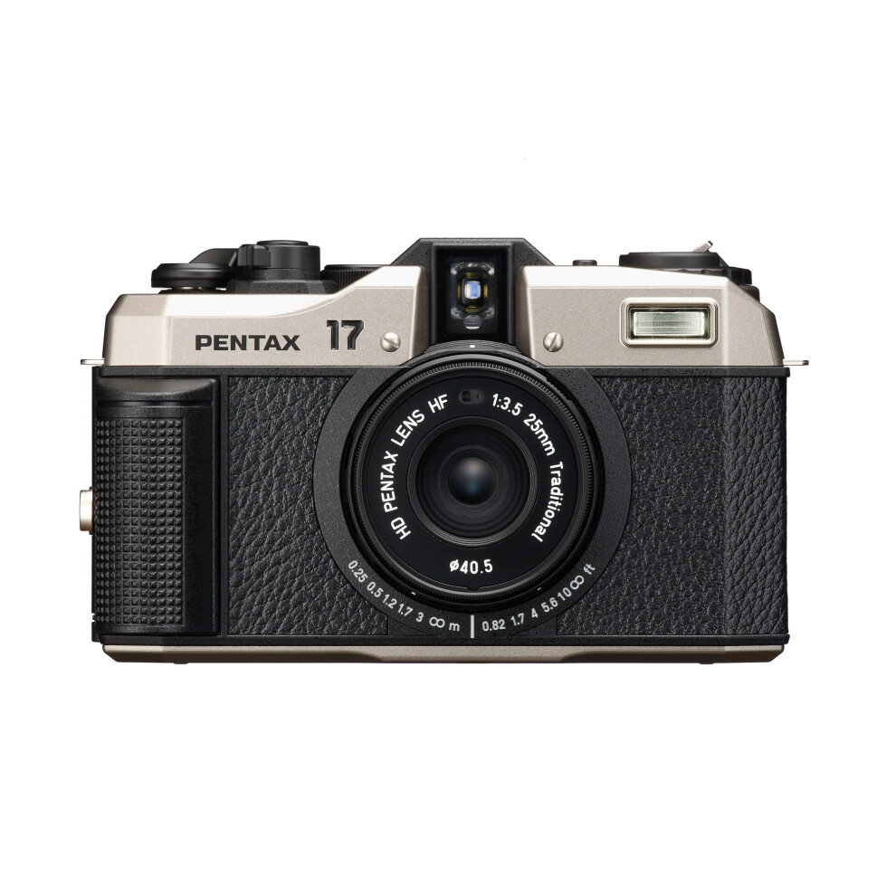 17 Fixed-Focal length compact film camera designed to capture half-size photographs