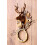 Reindeer Face Brass Door Knocker, Yellow, 3.5 x 2.5 x 6.5-Inch 4