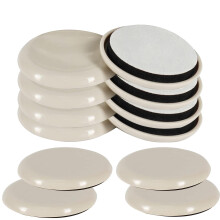 Furniture Sliders for Heavy Items - Washing Machine Sliders - Furniture Sliders for Carpet - Smoothly Glide Furniture Anywhere - 12pcs