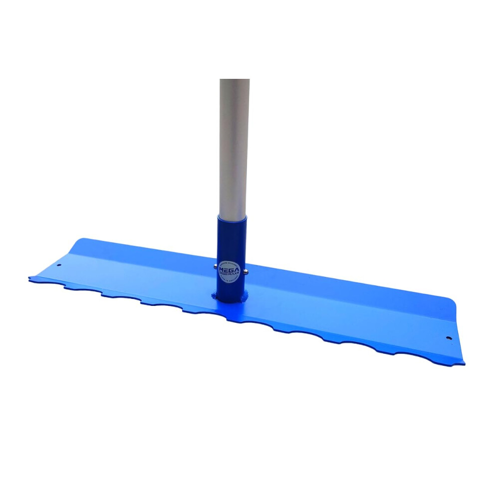 Photos - Other for Construction MegaMaxx UK Heavy Duty Concrete Rake Tool - Floating, Tamping and Spreading Tools - Adjustable Handle - Lightweight Design,
