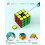 Speed Cube, Original Speed Cube Super-Durable Sticker with Vivid Colors (3x3x3) 3