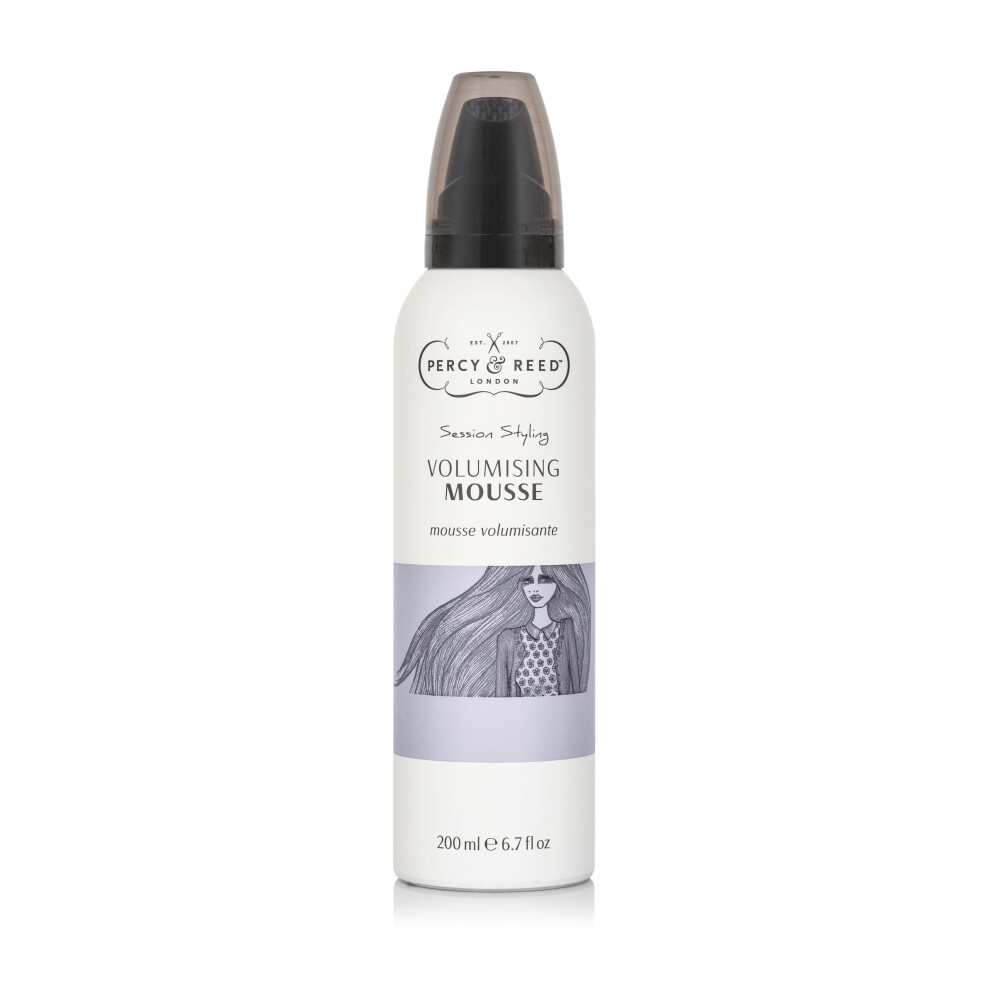 Percy & Reed Session Styling Volumising Mousse - Volumising With Flexible Hold For Natural Movement. Uv Protection. Paraben-Free, Silicone-Free, Sulphate-Free,
