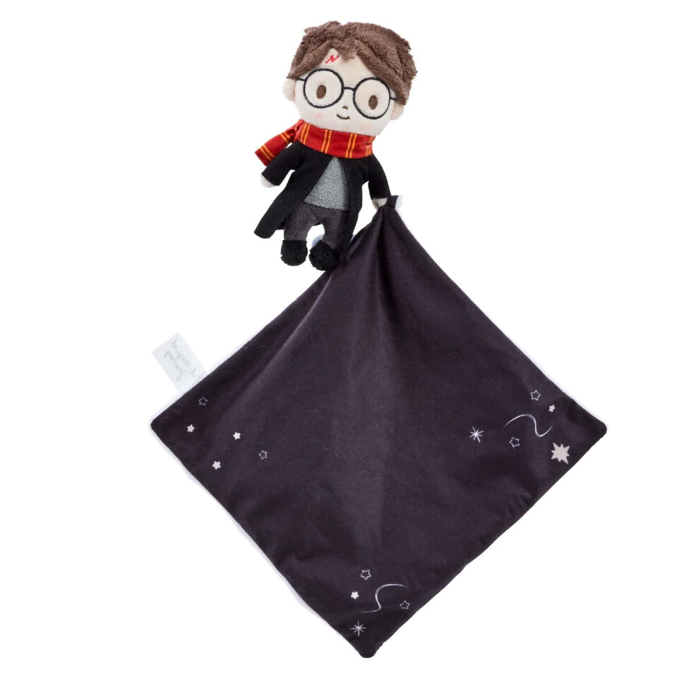 Harry Potter Comfort Blanket For Newborns - Soft Velvety Comforter With Star Details - Huggable Cuddle Companion For Babies From Birth Rainbow Designs