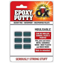 Epoxy Putty for Leak Repair Waterproof Multipurpose Mouldable Hard and Fast Fills for Quick Fixes Solvent Wood, Metal, Ceramic, Plastic Sets Steel