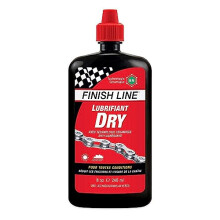 Dry Lube Bicycle Chain Lubricant with Ceramic Technology, 8oz/240ml - Squeeze Bottle, Black