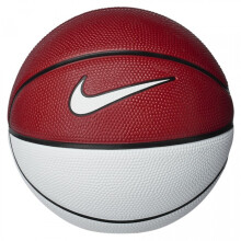Nike Swoosh Basketball - Vulcanised Rubber, Durable, Contrast Swoosh, Indoor & Outdoor Play, Supplied Deflated