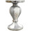 Silver and White Crushed Diamond Mirrored Side Table 1