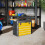 Homcom HOMCOM 4 Drawers Large Tool Box, Steel Toolbox with Handle, Yellow 7