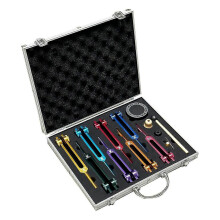 Chakra Tuning Fork Set for Healing with Tuning Fork Activator, for Healing, Sound Therapy, Keep Bod