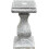 Silver Pillar Side Table 60cm Tall Crushed Diamond Glitter 8