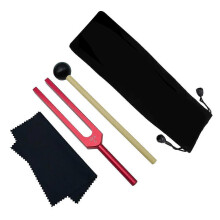 Tuning Fork, 528 Hz Tuning Forks for Healing Chakra,Sound Therapy,Keep Body,Mind and Spirit in Perfect Harmony,Red