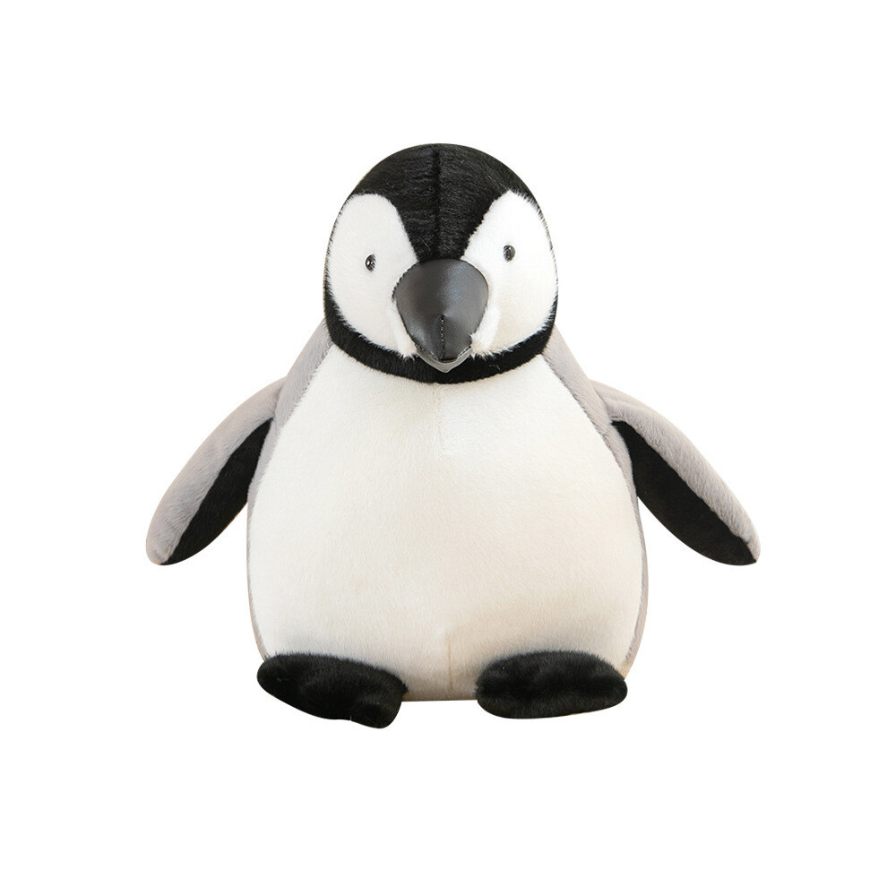 (45cm/17.72in)Peluche pingouin dessin animé animal en peluche chambre de poupée canapé décoration enfant cadeau