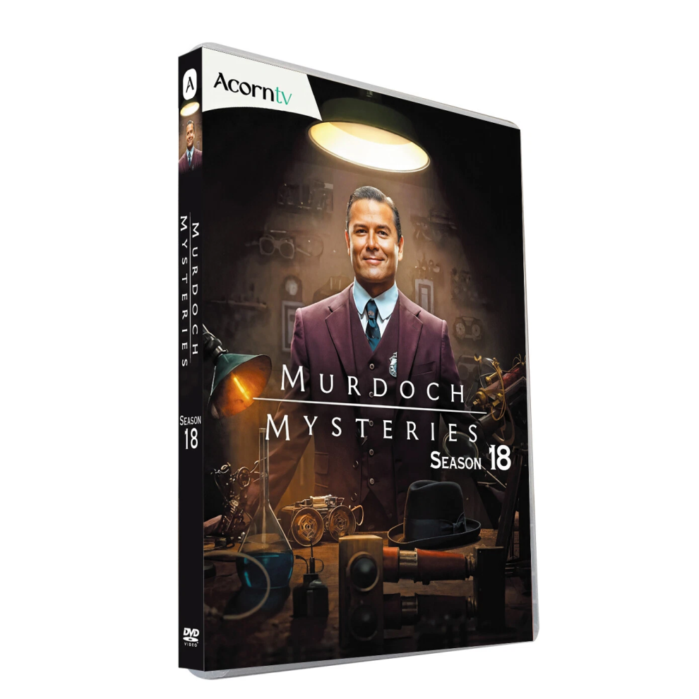 Henghechang Murdoch Mysteries-Season 18 Tv Series 5-Disc Dvd Box Set