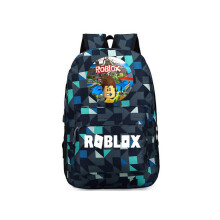 (Raster -3) Roblox Rugzak Kinderen School Jongens Meisjes Boekentas Tas