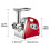 Living And Home (Red) 2800W Electric Manual Meat Grinder Kitchen Tool 7