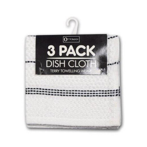 Ottoman Dish Cloths (Pack of 3)