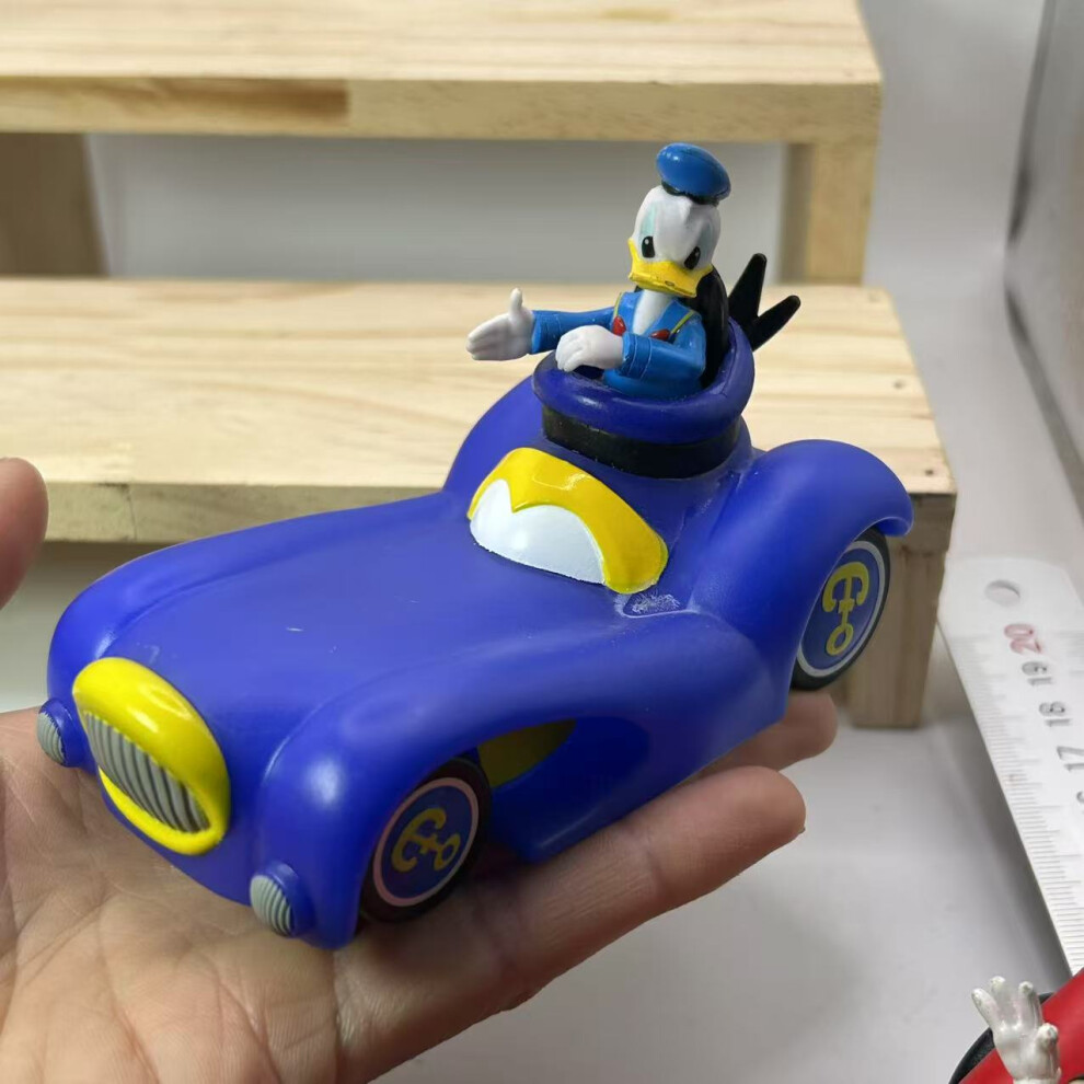 (Donald Duck) Disney Junior Mickey Mouse and Friends Vehicle Set Toy RACING CARS