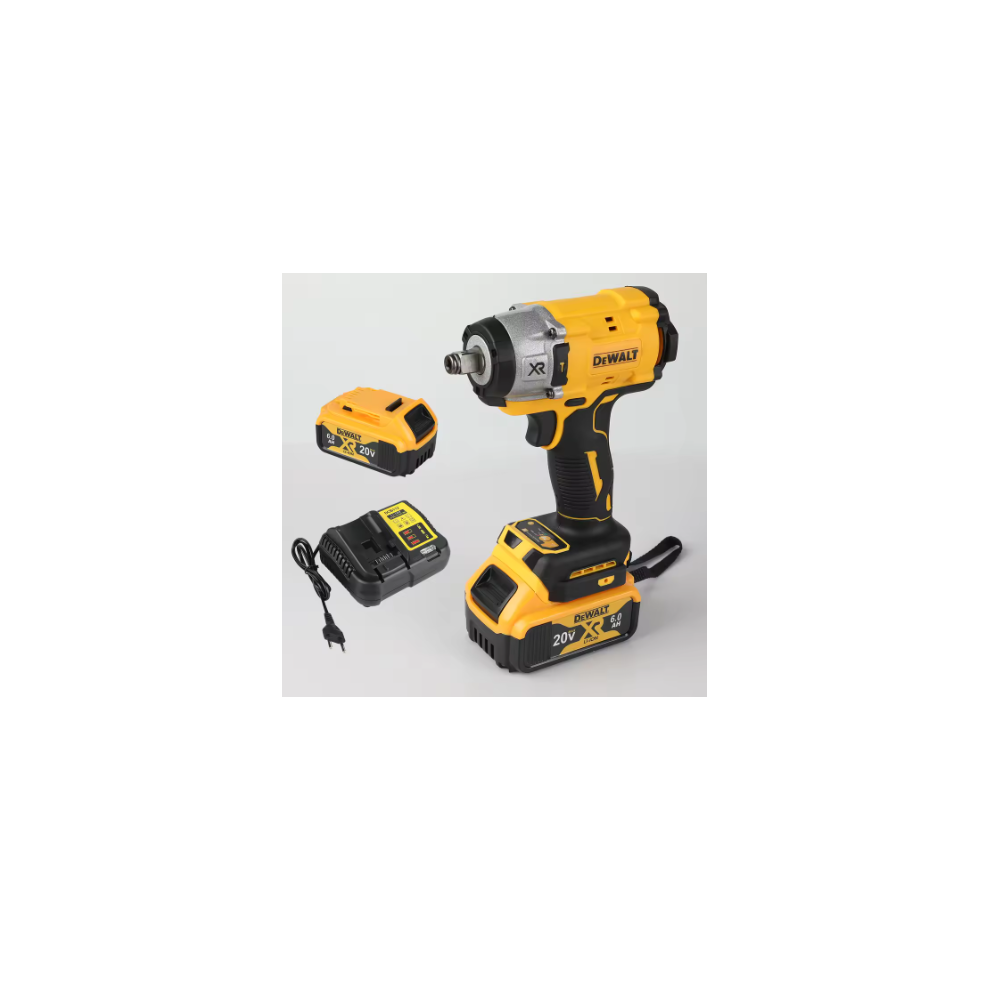 Cordless Impact Wrench Variable Speed Electric Wrench with Detent Pin