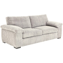 (3 Seater, Mink) Amalfi Jumbo Cord 3 Seater and 2 Seater Sofa