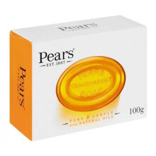 12 x Pears Transparent Soap Pure & Gentle with Natural Oils 100g