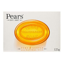 12 x Pears Transparent Soap Pure & Gentle with Natural Oils 125g