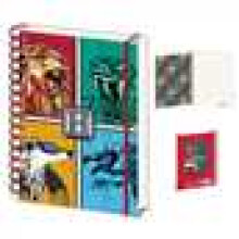 Harry Potter 4 Houses A5 Premium Notebook