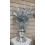 Silver Mirrored Ceramic Vase 25cm 3