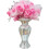 Silver Mirrored Ceramic Vase 25cm 5